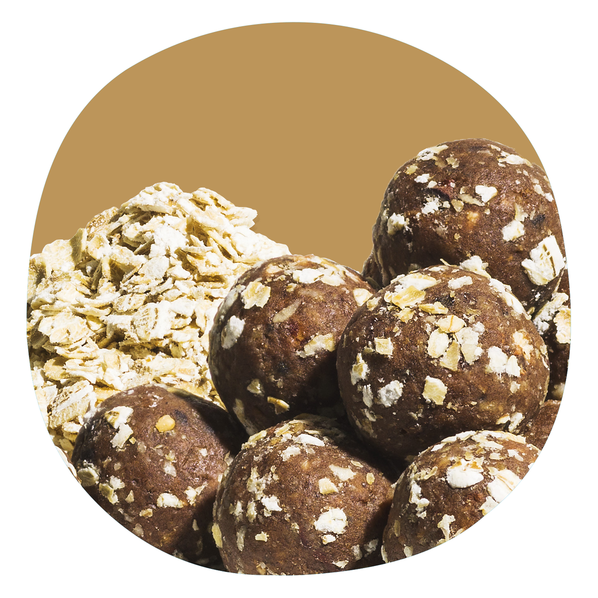 Coffee Oat Muffin Protein +Vitamin Energy Balls (Vegan) The Protein
