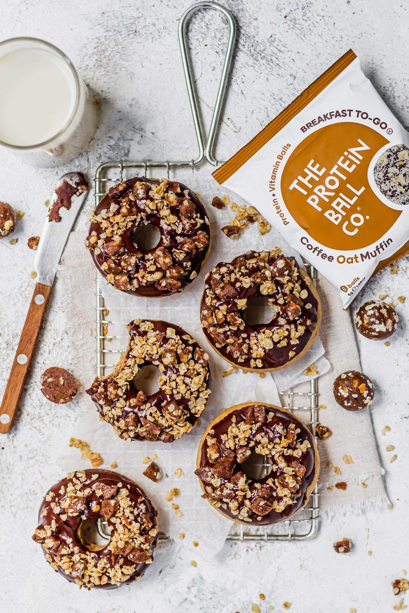 Coffee Crumb Donuts (GF, V)