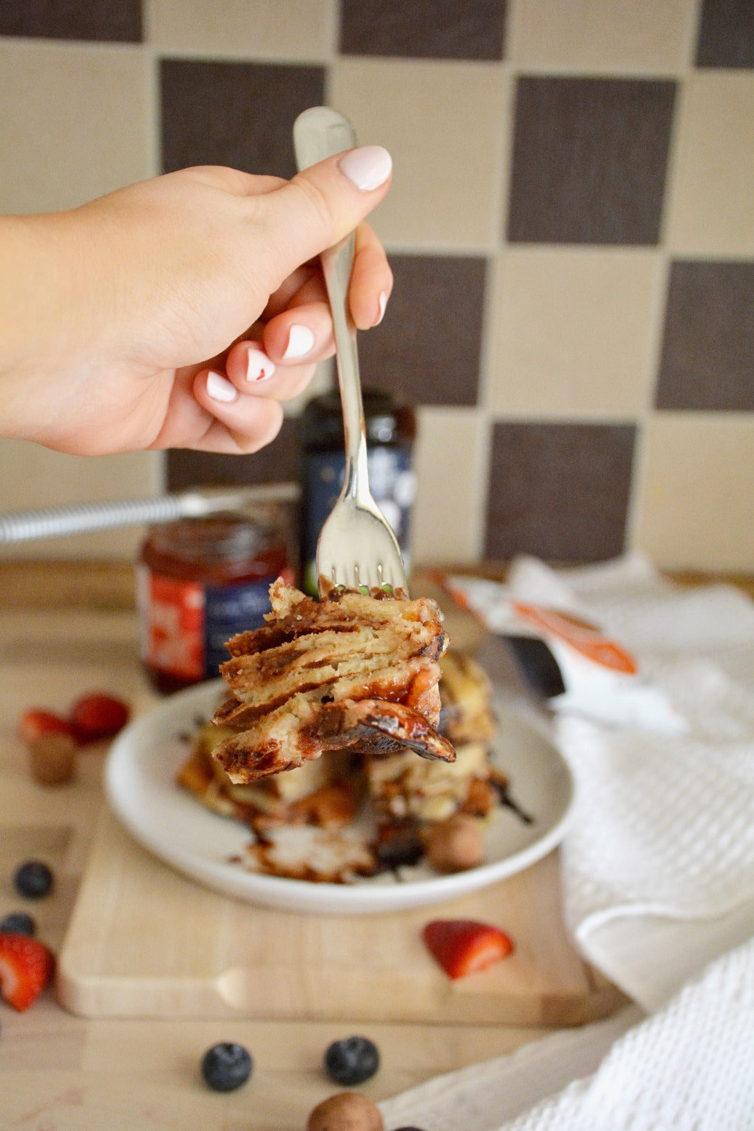 Cacao & Orange Protein Pancakes