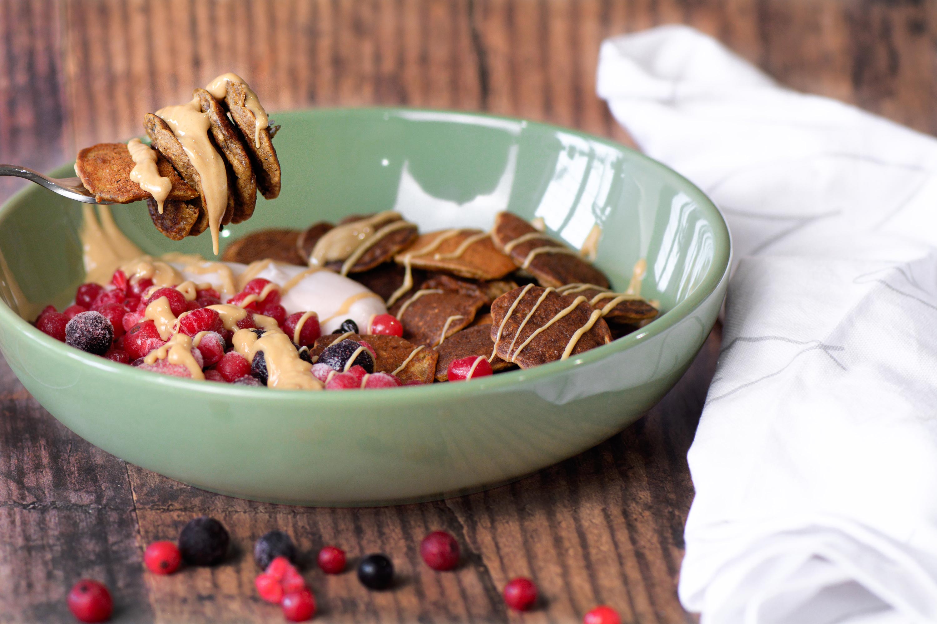 Healthy High Protein Pancakes