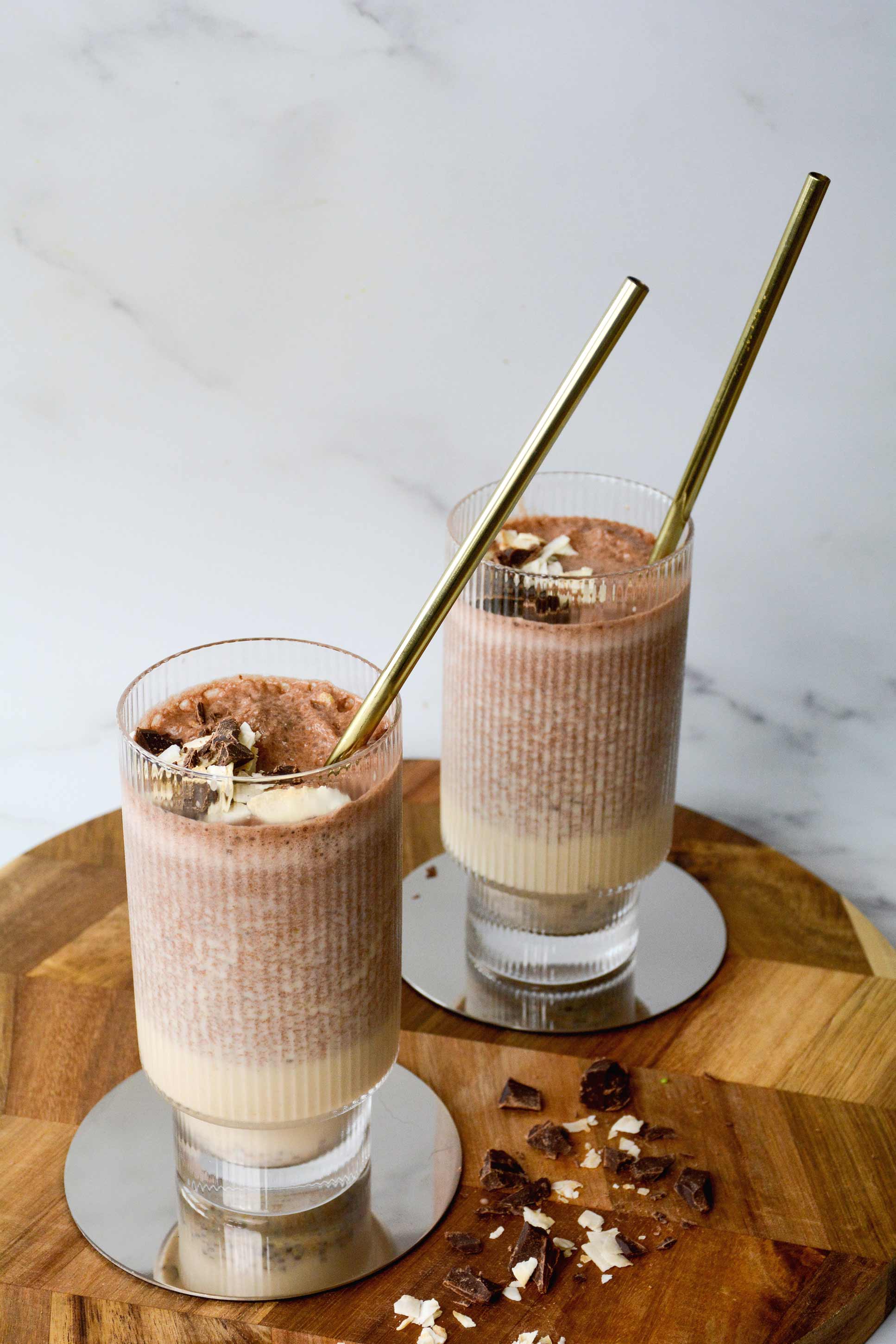Keto Friendly Chocolate Breakfast Smoothie