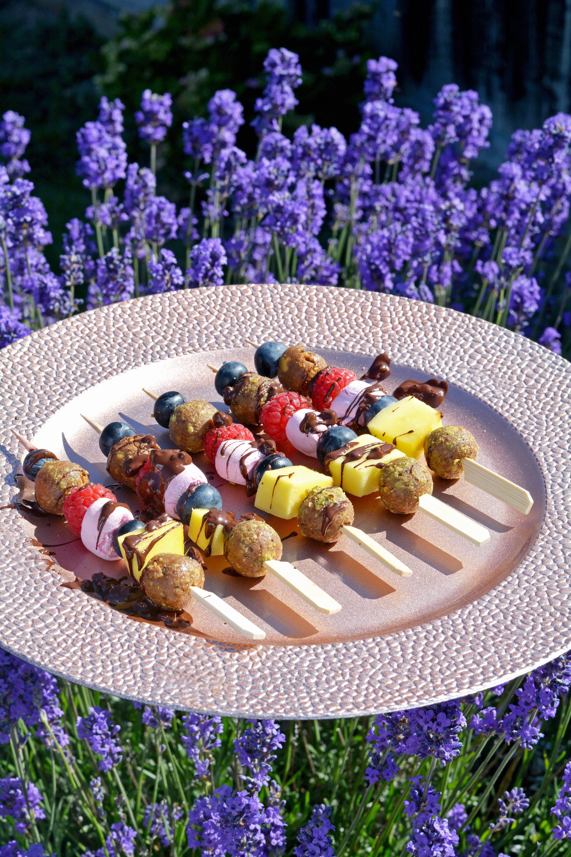 Rainbow Fruit Skewers 