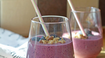 The Protein Ball Co Healthy Blueberry Muffin Smoothie