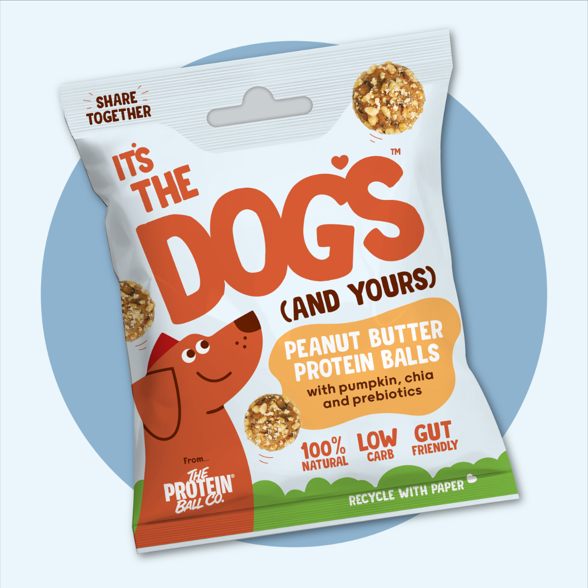 It's The Dogs - Tasty, natural dog treats - 1 x 45g bag