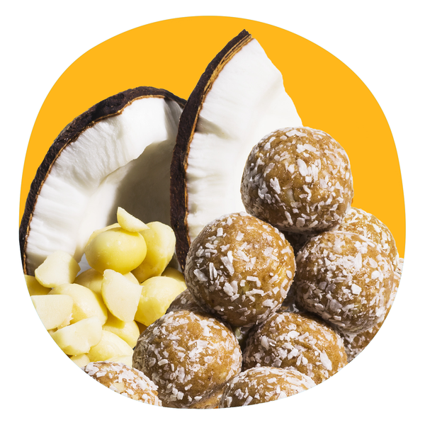 Coconut and Macadamia Protein Balls