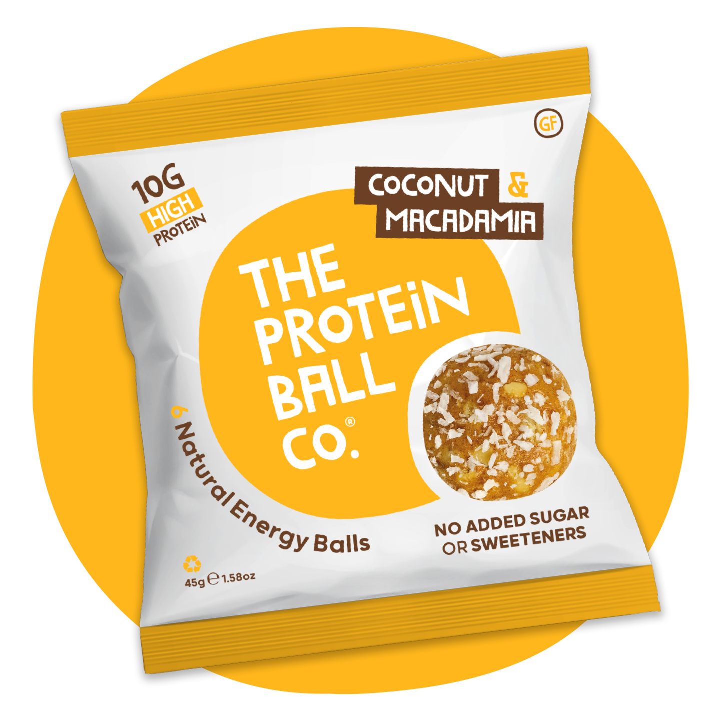 Coconut & Macadamia  - High Protein - 10 bags