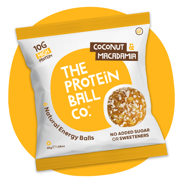 Coconut and Macadamia Protein Balls