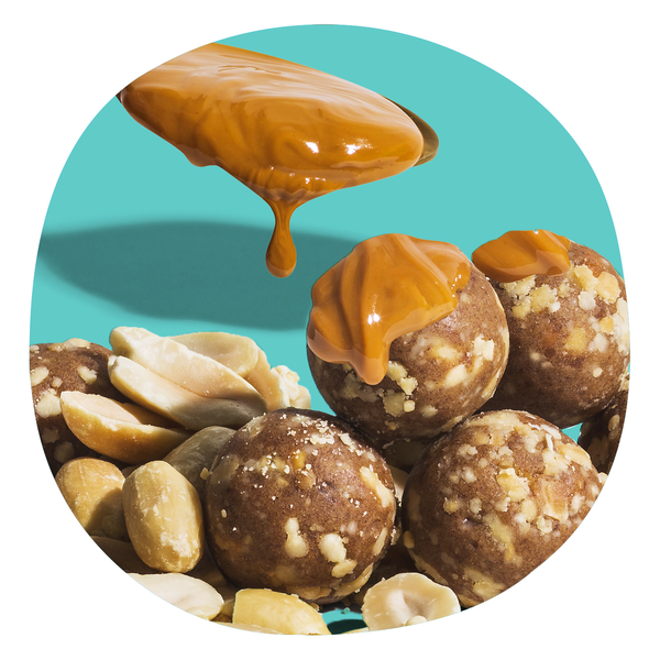 Plant Peanut Butter Protein Balls (Vegan)